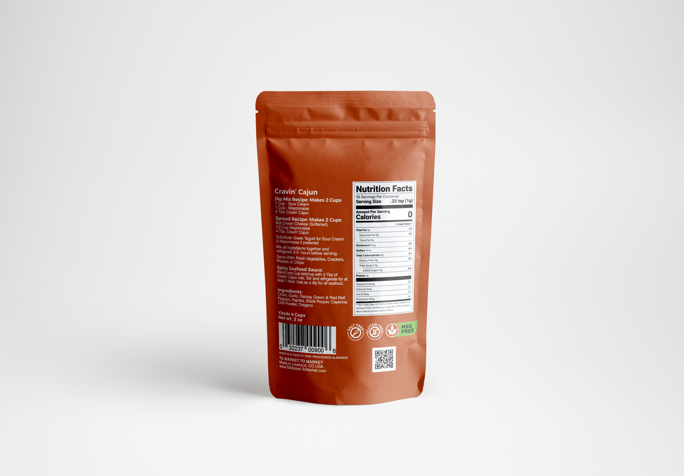 To Market- To Market - Dips & Spreads – wholesale Dip – Cravin' Cajun - Dip Mix2