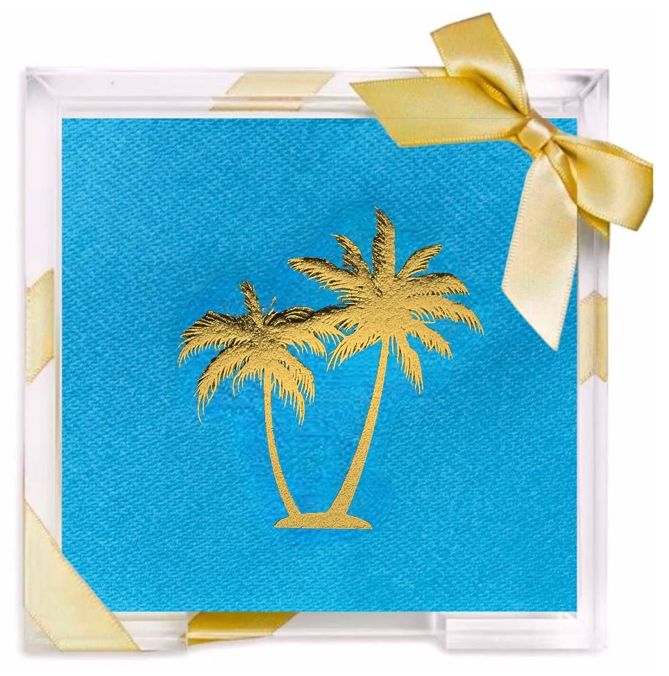 Lined Design - Wholesale Napkin Holder - Acrylic Summer Hostess Sets6