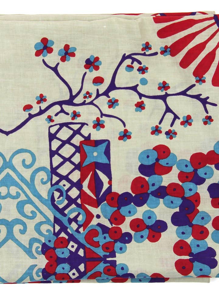 Quadrato Cotone Mariko Beige per la vendita all'ingrosso da parte di Les Belles Vagabondes