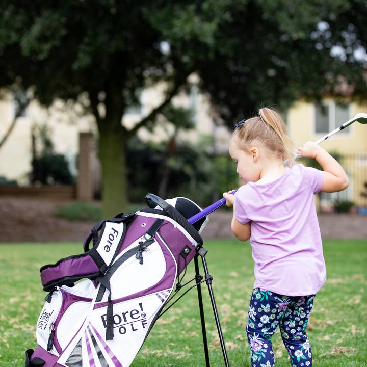 Fore! Golf - Wholesale Sporting Accessories - Fore! U-Lite Girls Golf Set Ages 3-5 (36-44 inches) Purple