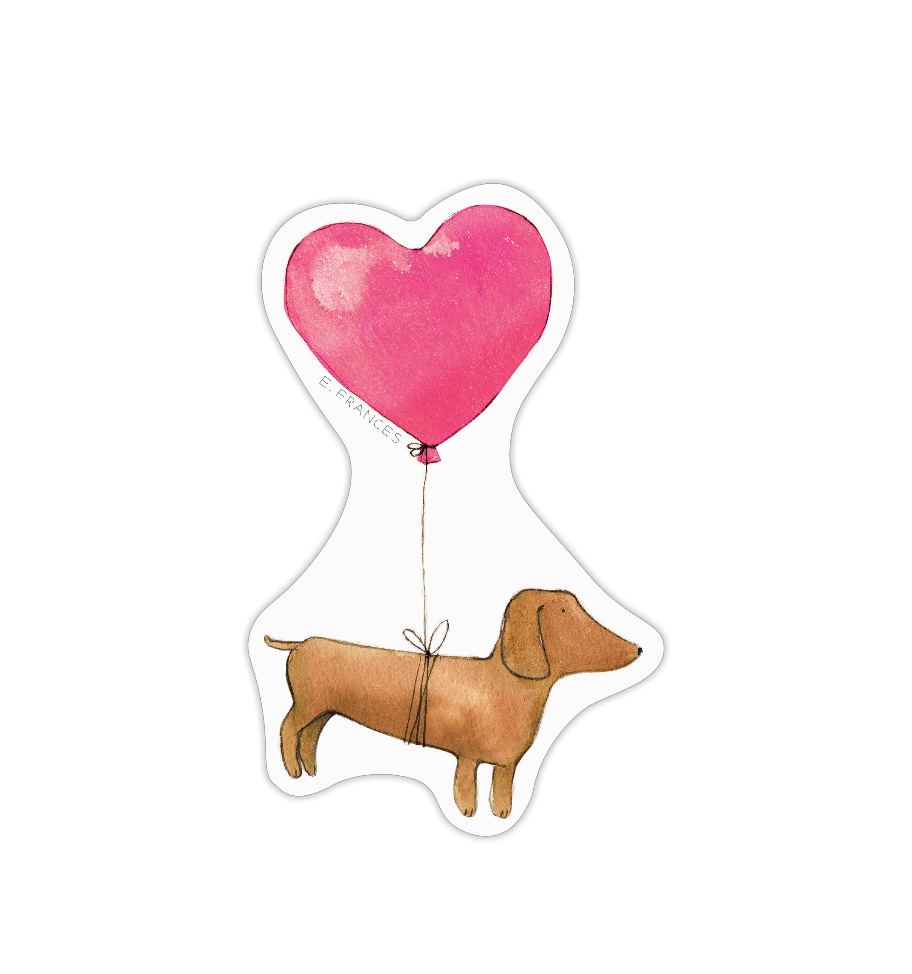 E. Frances Paper - Wholesale Sticker - Balloon Dog Sticker | Single Sticker