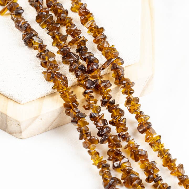 Soothing Crystals Beads - Wholesale Beads - Smokey Quartz Chip Beads Strand, Crystal Uncut Beads 5