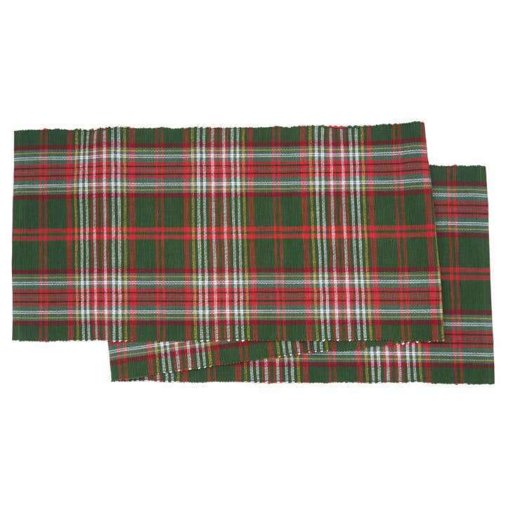 Christmas Axel Plaid Table Runner for wholesale by C&F Home