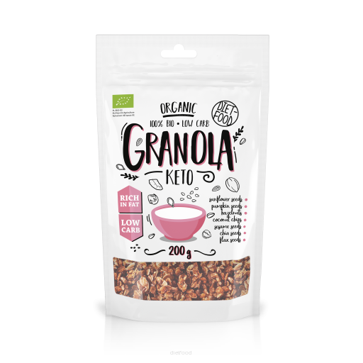 Diet Food - Vendita all'ingrosso Muesli - Granola Bio Keto 200 g0
