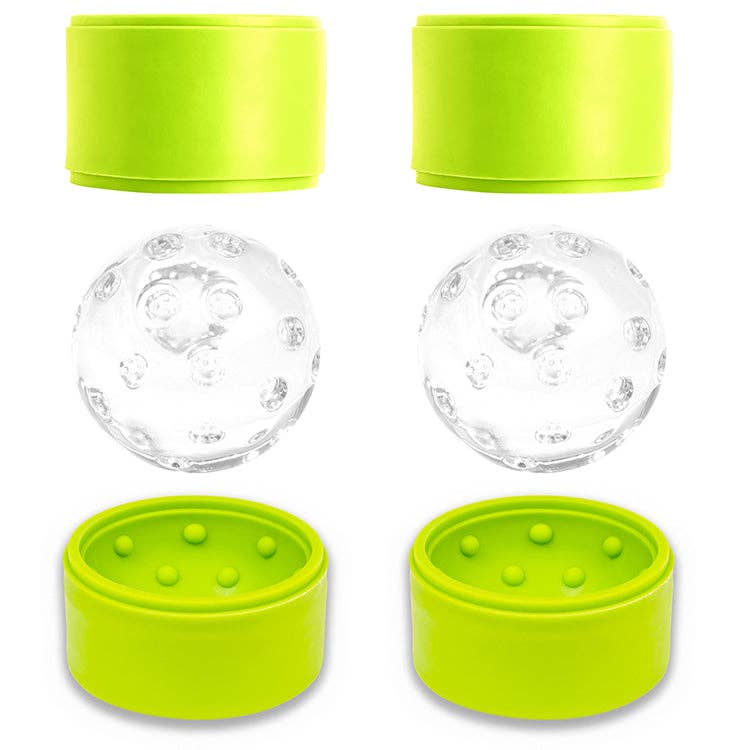 Kikkerland Design Inc - Wholesale Ice Tray/Mold - Pickleball Ice Ball Molds1