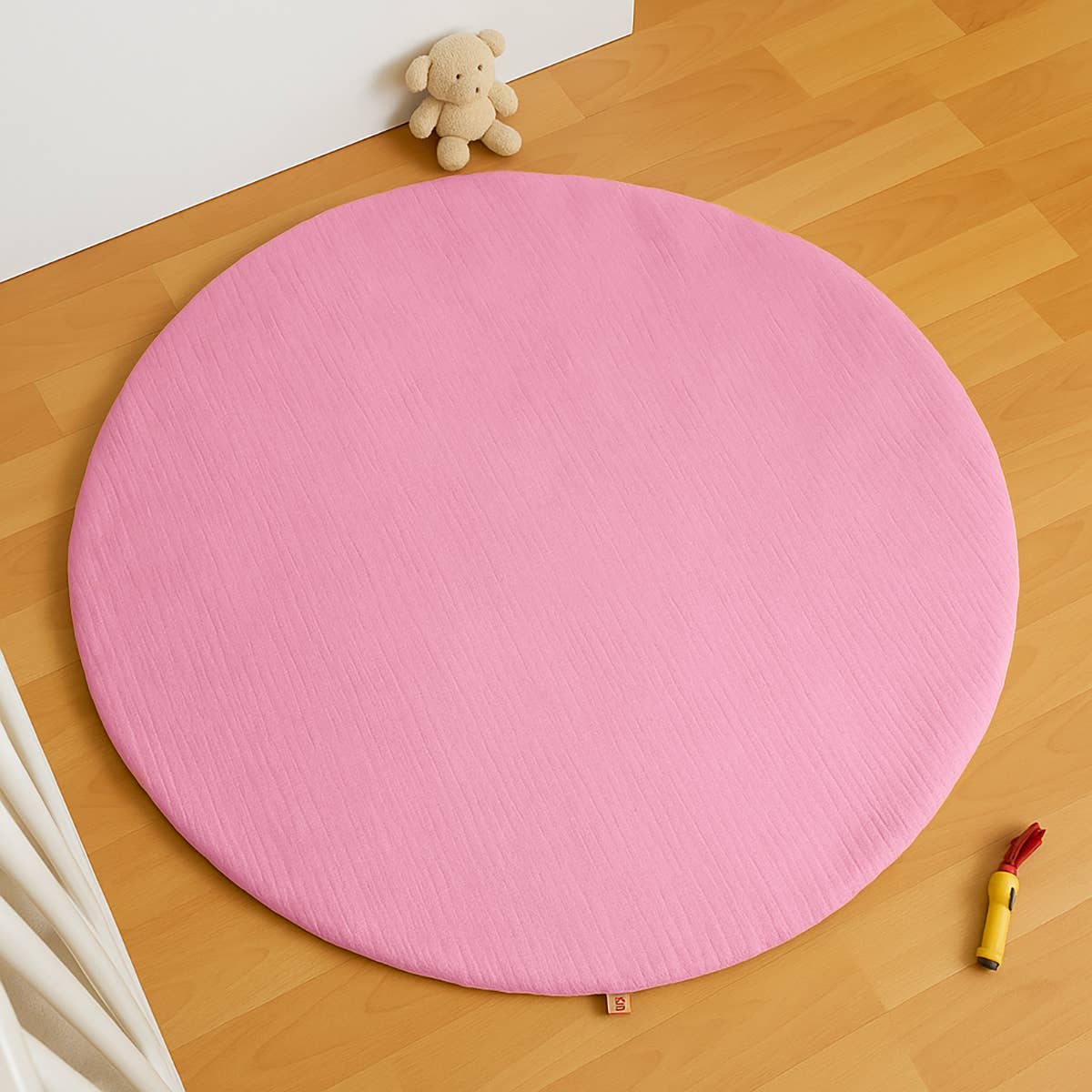 PAPATE - Wholesale Play Mat - Kids & Baby - Organic Cotton Activity Mat Havane - Pink5