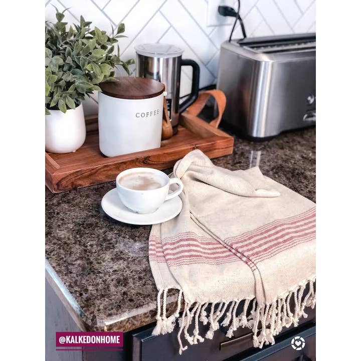 Kalkedon Towels - Wholesale Tea Towel - SALE!Set of 4 Linen Hand Towels | Tea Towels| Kitchen Towels4