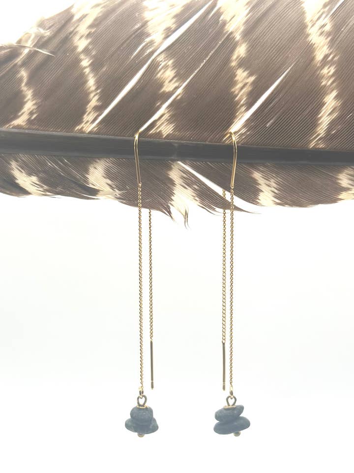 Gylden Flodsten Trådtrækker for engroshandel hos Suzanna Garrett Designs