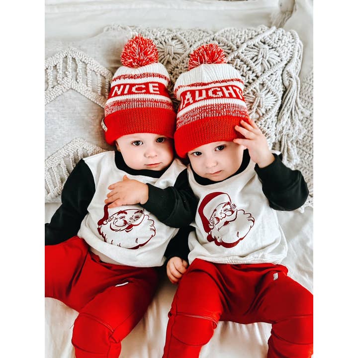 Cool Beanz - Wholesale Beanie - Kids - Naughty or Nice Reversible Beanie10