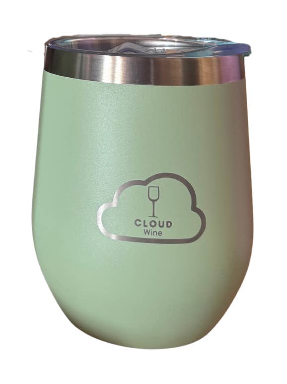 Sage Wine Tumbler for wholesale by CloudWine