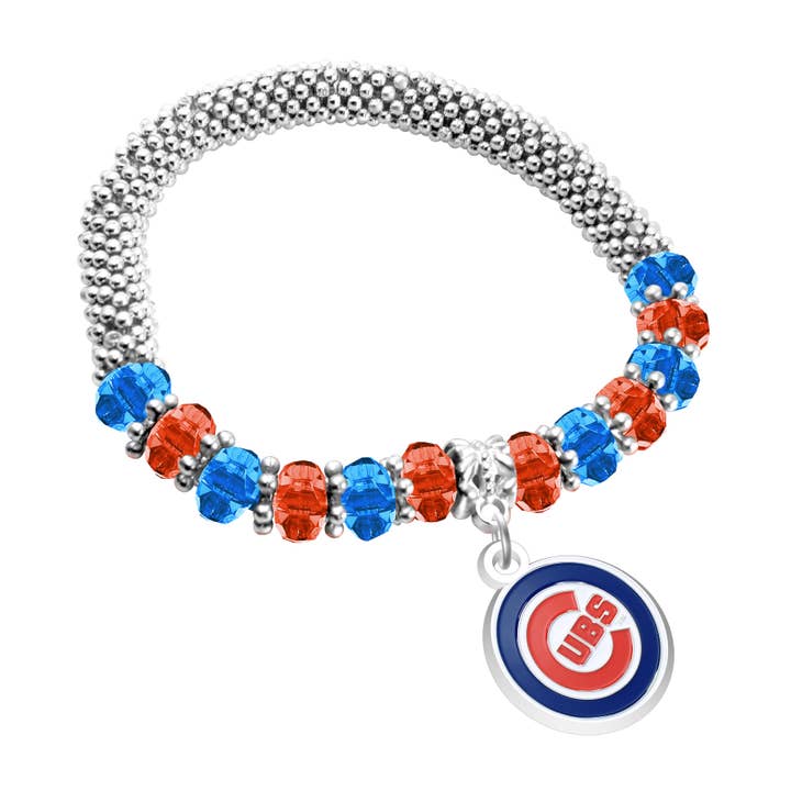 Bracelet jonc 2 tons MLB Chicago Cubs pour la vente par Simran International