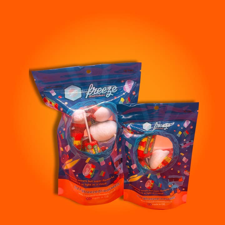 Freeze Dried Sweets - Wholesale Lollipop - Drumstick Lollipops 3 Pieces1