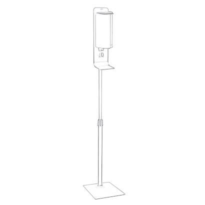 LACOR MENAJE PROFESIONAL S.L. - Wholesale Soap Dispenser - Silver Gel Dispenser Holder + Dispenser1