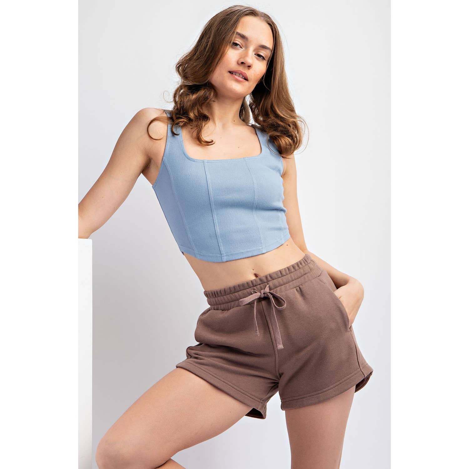 Rae Mode - Vente Short d'intérieur – femme - Short basique en French Terry71