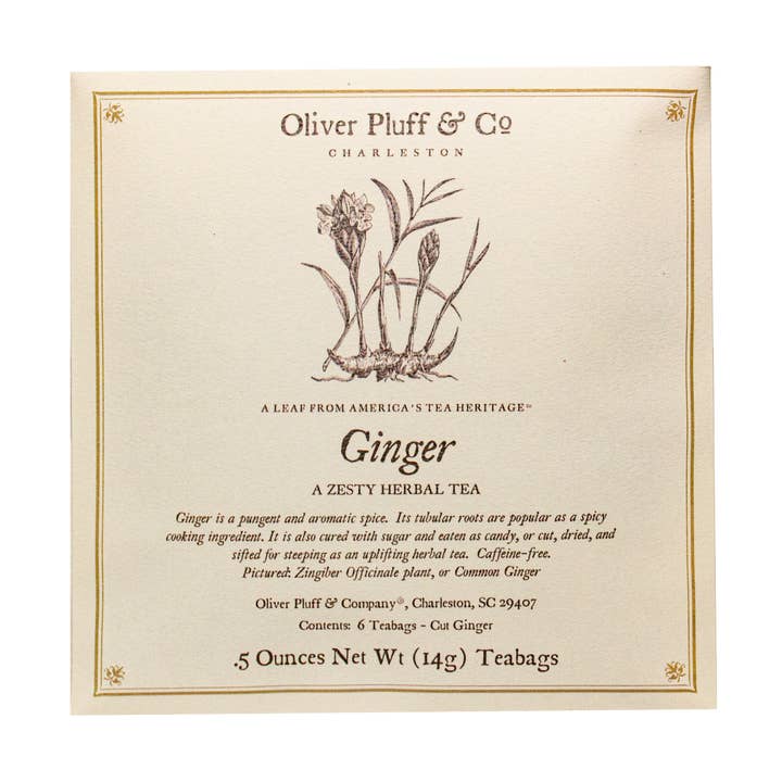 Ingefära - 6 teskabel för wholesale av Oliver Pluff & Company