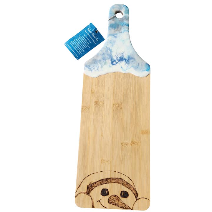 Tall Bamboo Charcuterie Boards for wholesale by Blue Bourbon Designs