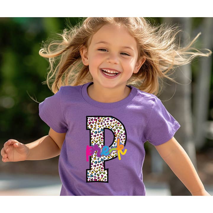 Southern Backroad Tees LLC - Wholesale Screen Printed T-Shirt - Kids - Pre-K Back to School Shirt- Cheetah Girls
