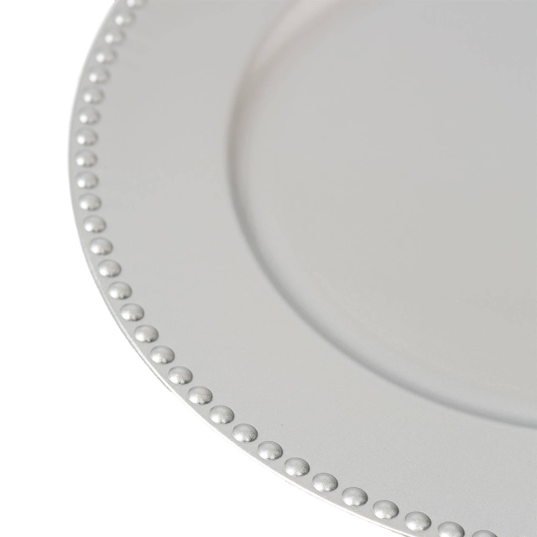 Rinkit Ltd - Wholesale Charger Plate - Round Beaded Charger Plate - 33cm13
