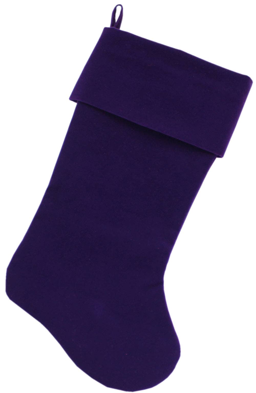 American Leashworks – wholesale Holiday Stocking – Velvet Christmas Stocking Blank, Plain7