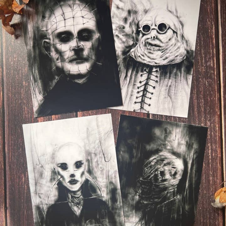 Andy Sciazko Art - Wholesale Art Print - Cenobite Print Bundle- Pinhead-Horror