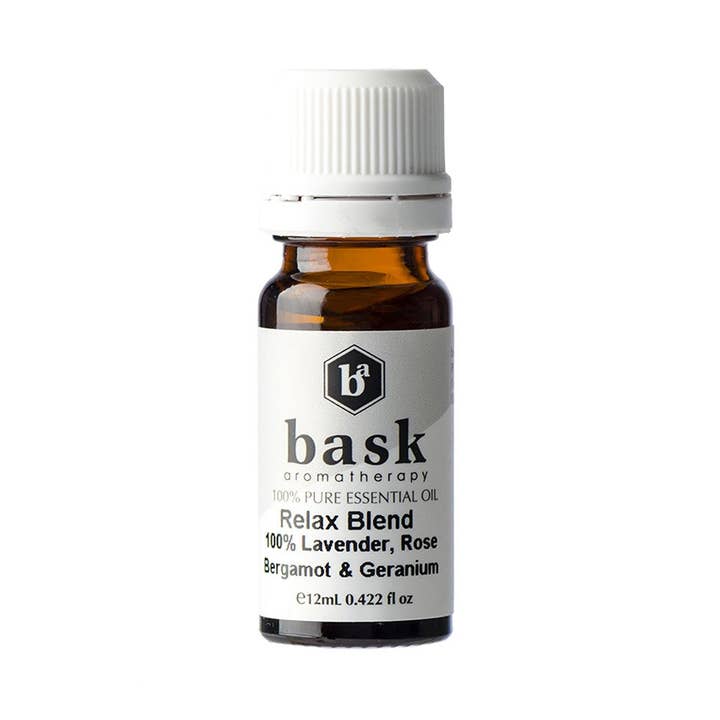 Essential Oil Blend Relax 12mL for wholesale by bask aromatherapy