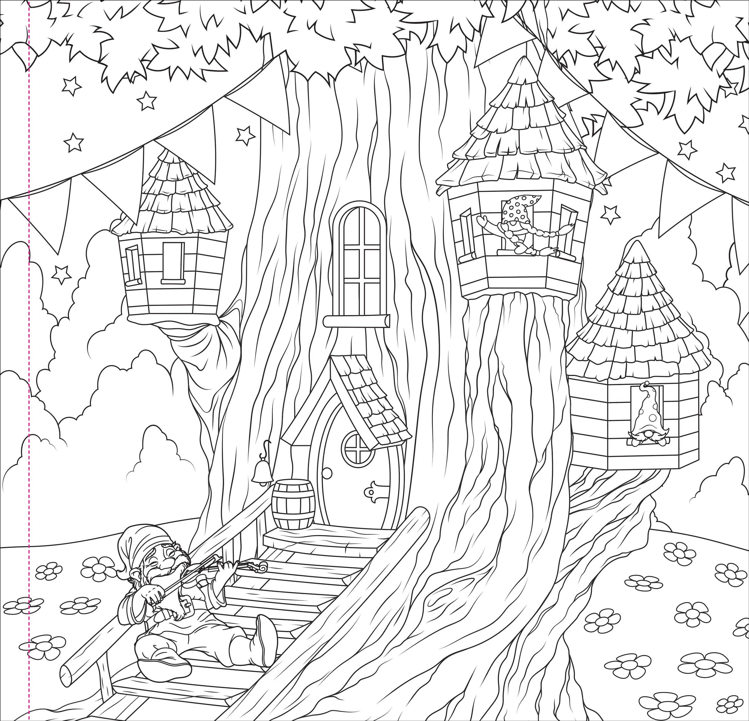 Peter Pauper Press - Wholesale Coloring & Activity Book - Adult - Enchanted Kingdom Adult Coloring Book3