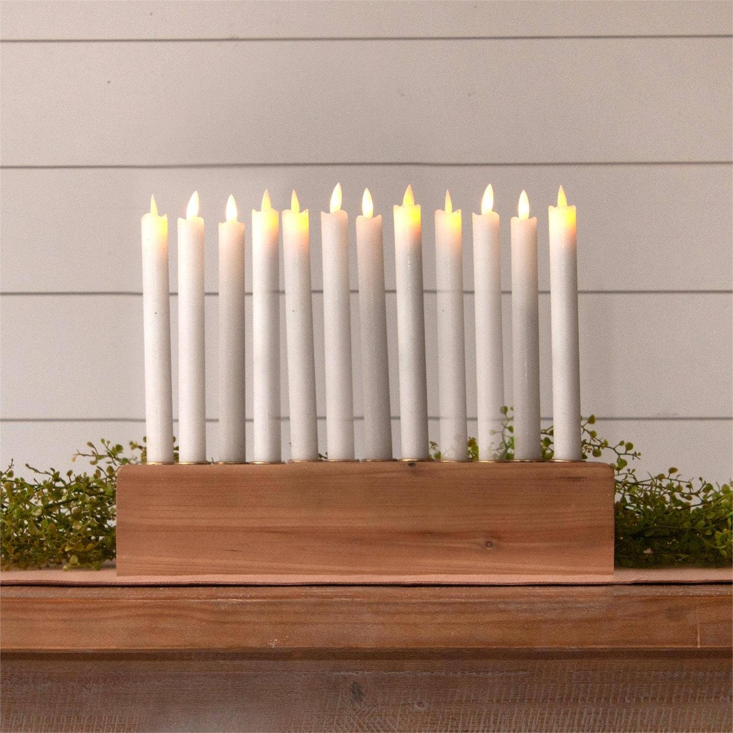 Audrey's Home & Gift – wholesale Candle holder – Wooden Taper Candle Holder Centerpiece (PC)