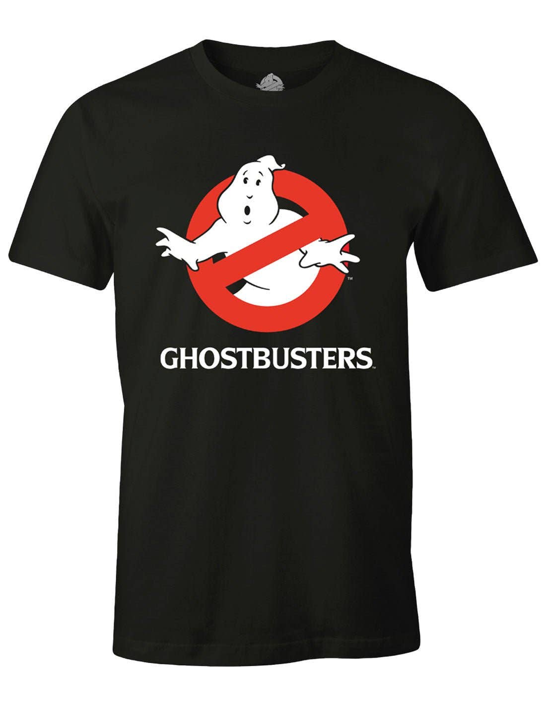 Sort Ghostbusters T-shirt med klassisk logo for engroshandel på Faire0