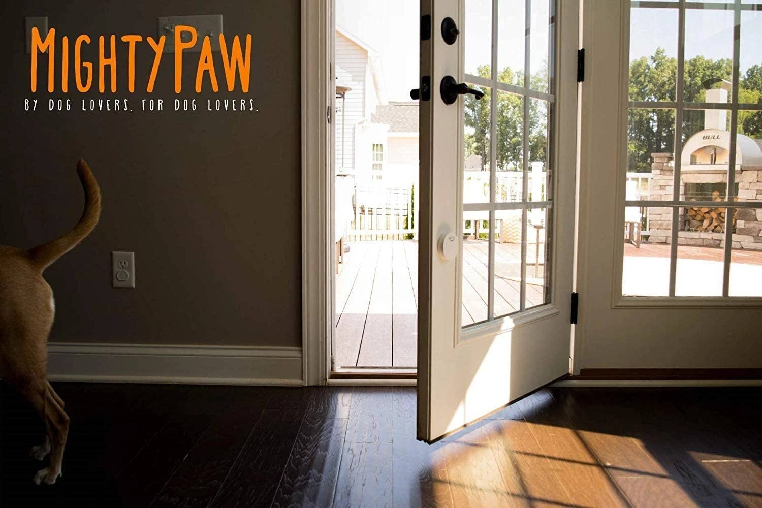 White Mighty Paw Smart Bell 2.0 for wholesale on Faire6