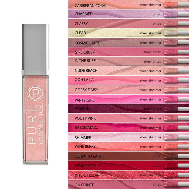 Pure Cosmetics - Wholesale Lip Gloss - Push Button Pure Illumination Light Up Lip Gloss