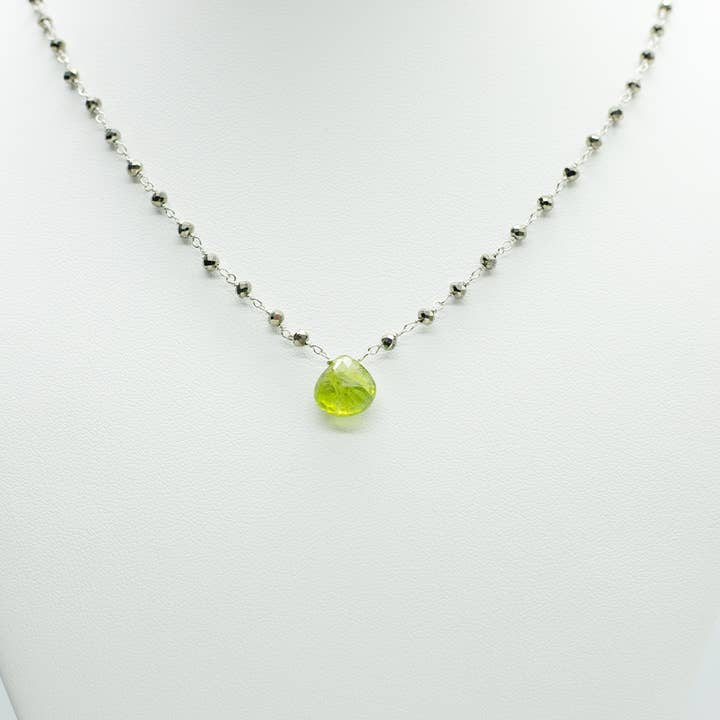 Collana con cascata di peridoto per la vendita all'ingrosso da parte di Susan Roberts Jewelry