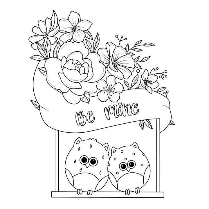 Simon & Schuster - Wholesale Coloring & Activity Book - Adult - Pretty Simple Coloring: Love by Adams Media4