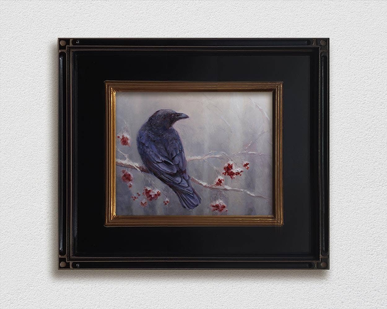 Whitworth Gallery - Wholesale Painting/Drawing - Winter Raven Painting on Canvas0