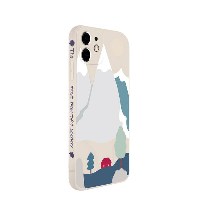 Capa para iPhone com padrão de montanha por atacado de LOOKA - Dress Your Case