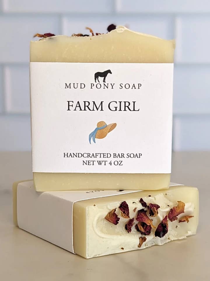 Boerendochter Zeep Bar voor wholesale door Grey Horse Candle Company