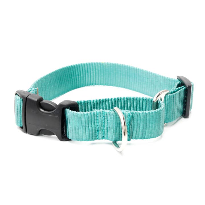 Mimi Green - Wholesale Pet Collar - Dog - Nylon Martingale Loop Dog Collars Quick Release Buckle
