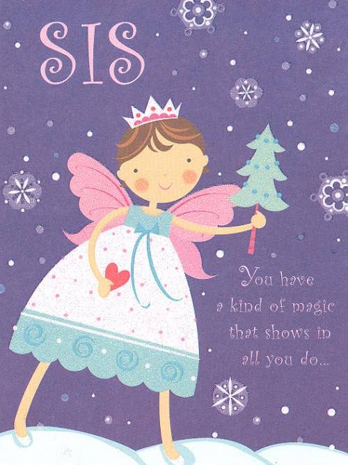 Christmas Sister Juv | GRTC | SM | 61288M for wholesale by DICKENS INC.