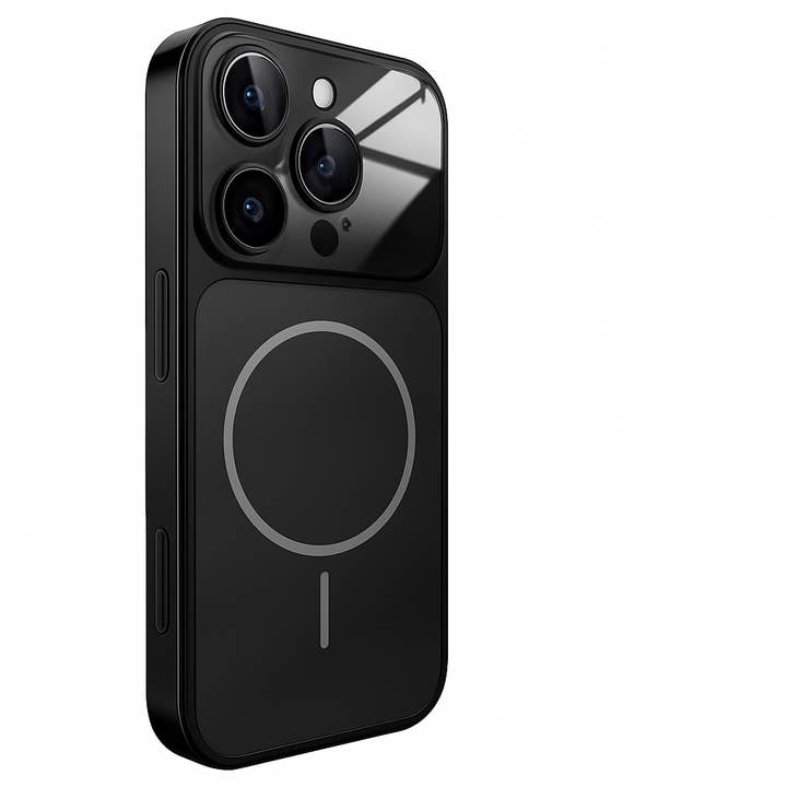 Aluminum Mag Safe Case Cover for IPhone Black for wholesale by Bling Cases