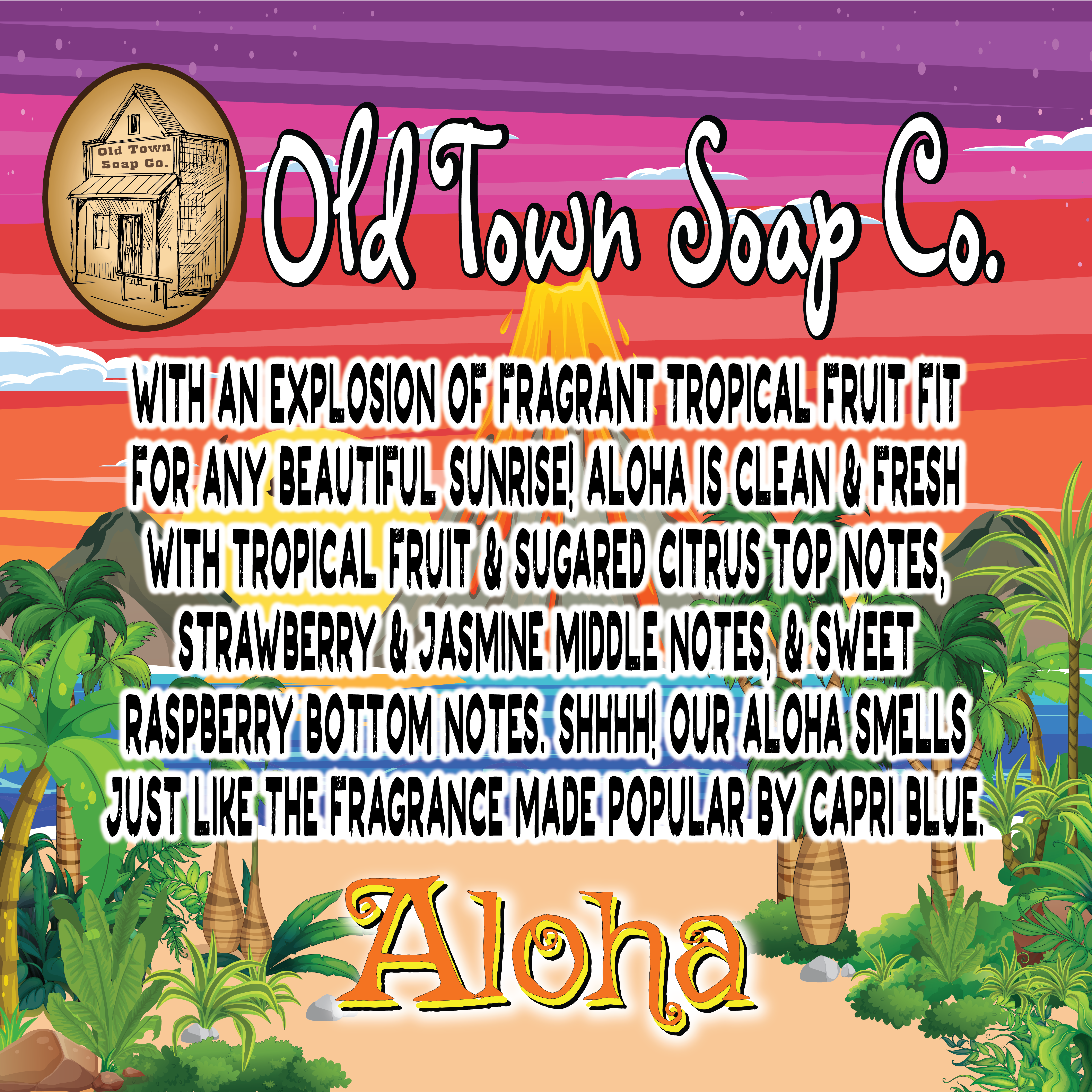 Old Town Soap Co. - Wholesale Bar Soap - Beach Scents Handcrafted Bar Soap (Avail in 3 Great Scents!)12