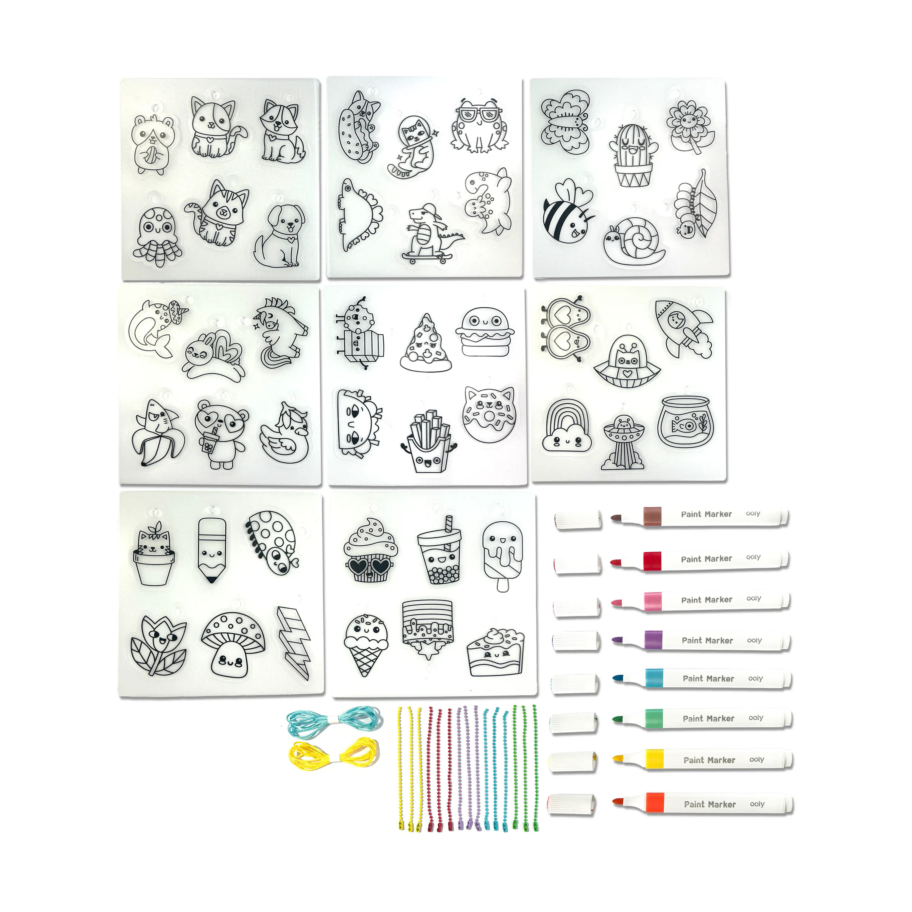 OOLY - Wholesale DIY Craft Kit - Shrink-Its: D.I.Y. Shrink Art Kit - Deluxe (73 PC Set)2