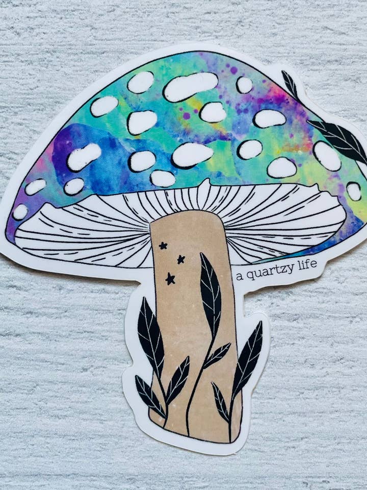 Svamp klistermärke för wholesale av A Quartzy Life