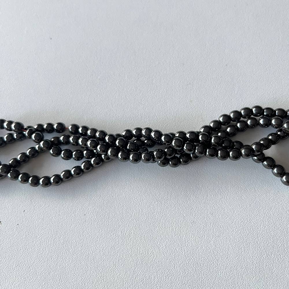VIE – wholesale Beads – Hematite Round Beads5