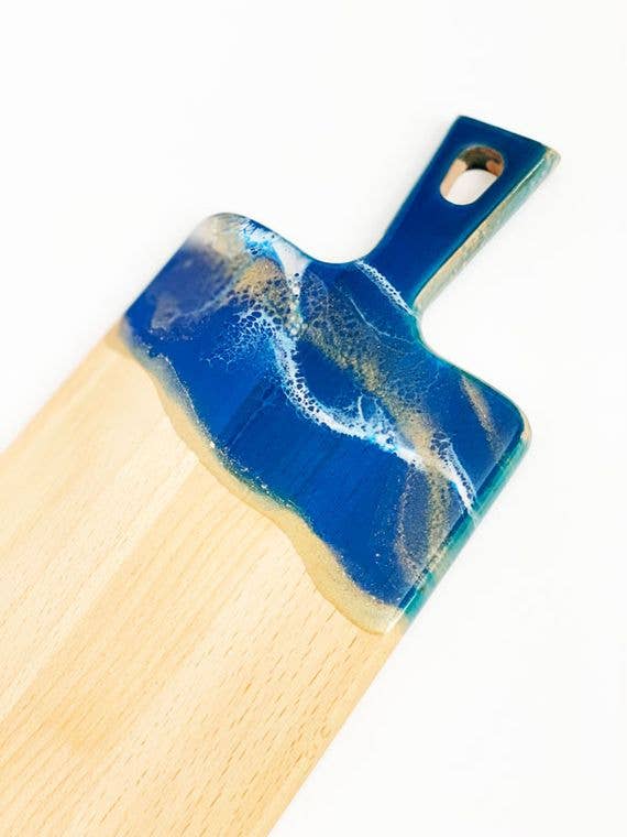 Fluid Life by Sharon - Wholesale Cutting Board - Long Cutting Board - Aqua5