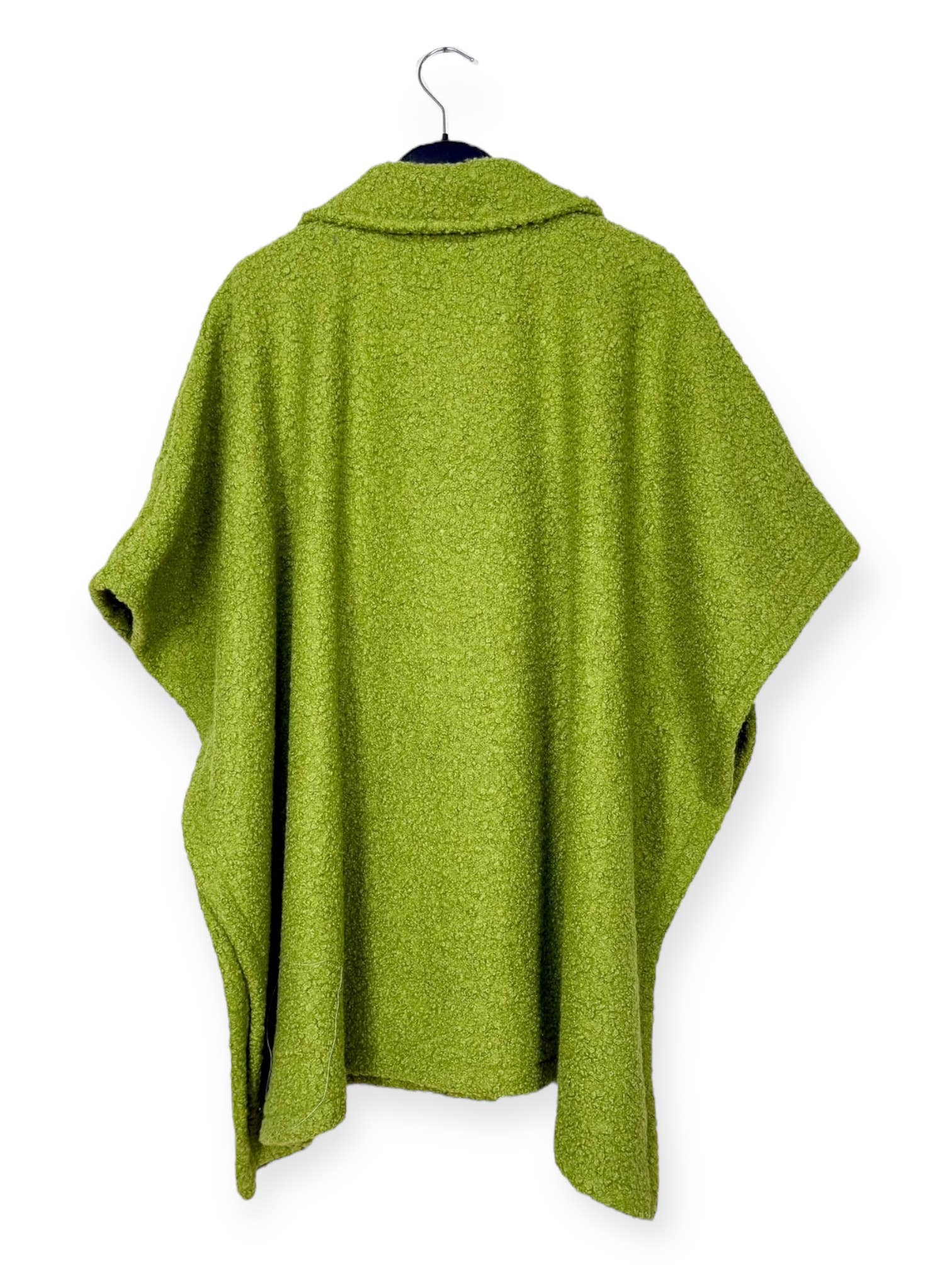 Lucky Nana - Wholesale Coat - Women's - AH 25101 - Double-Breasted Poncho Coat with Brooch7