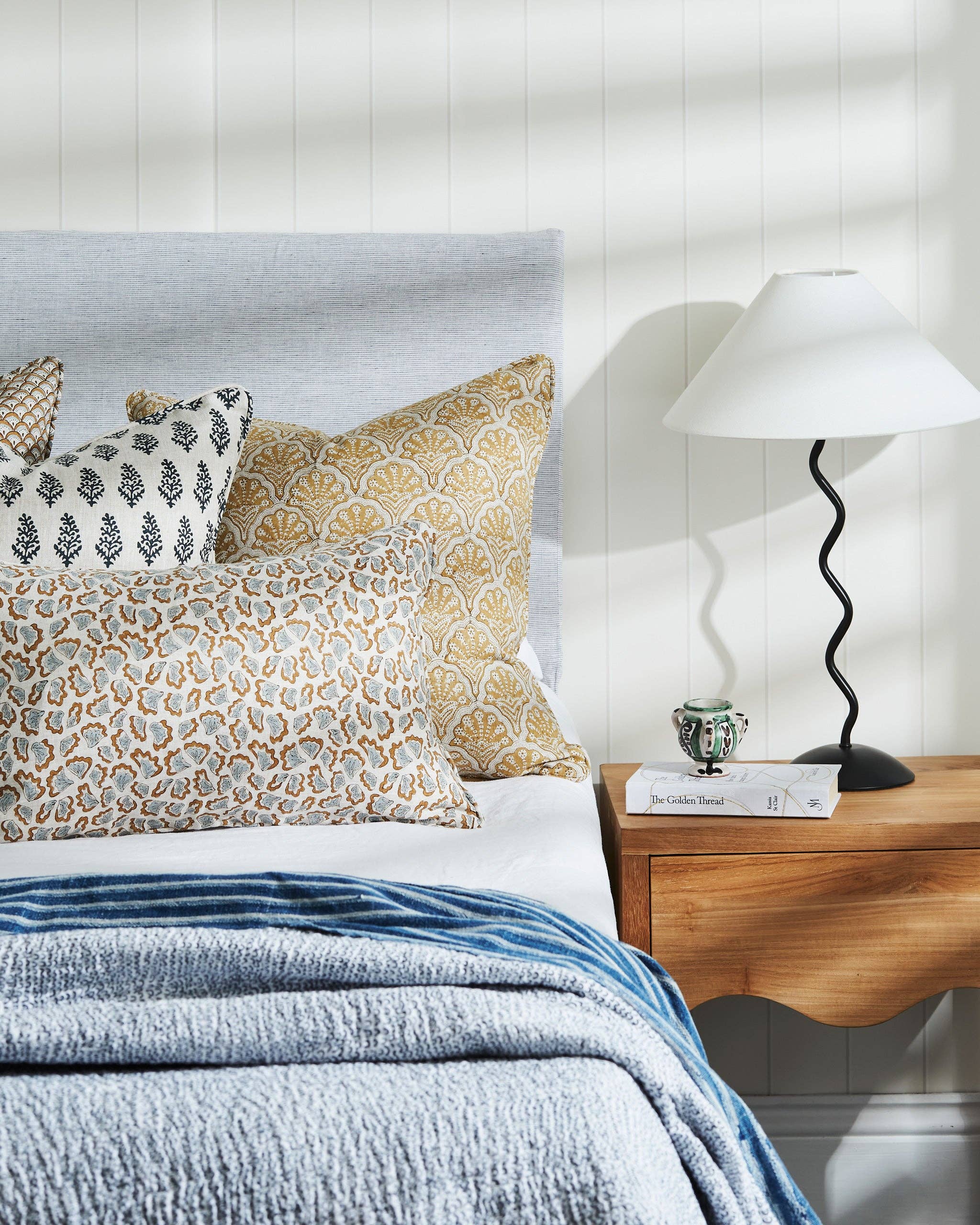 Walter G - Wholesale Throw Pillow Cover - St Tropez Saffron Pillowcase3