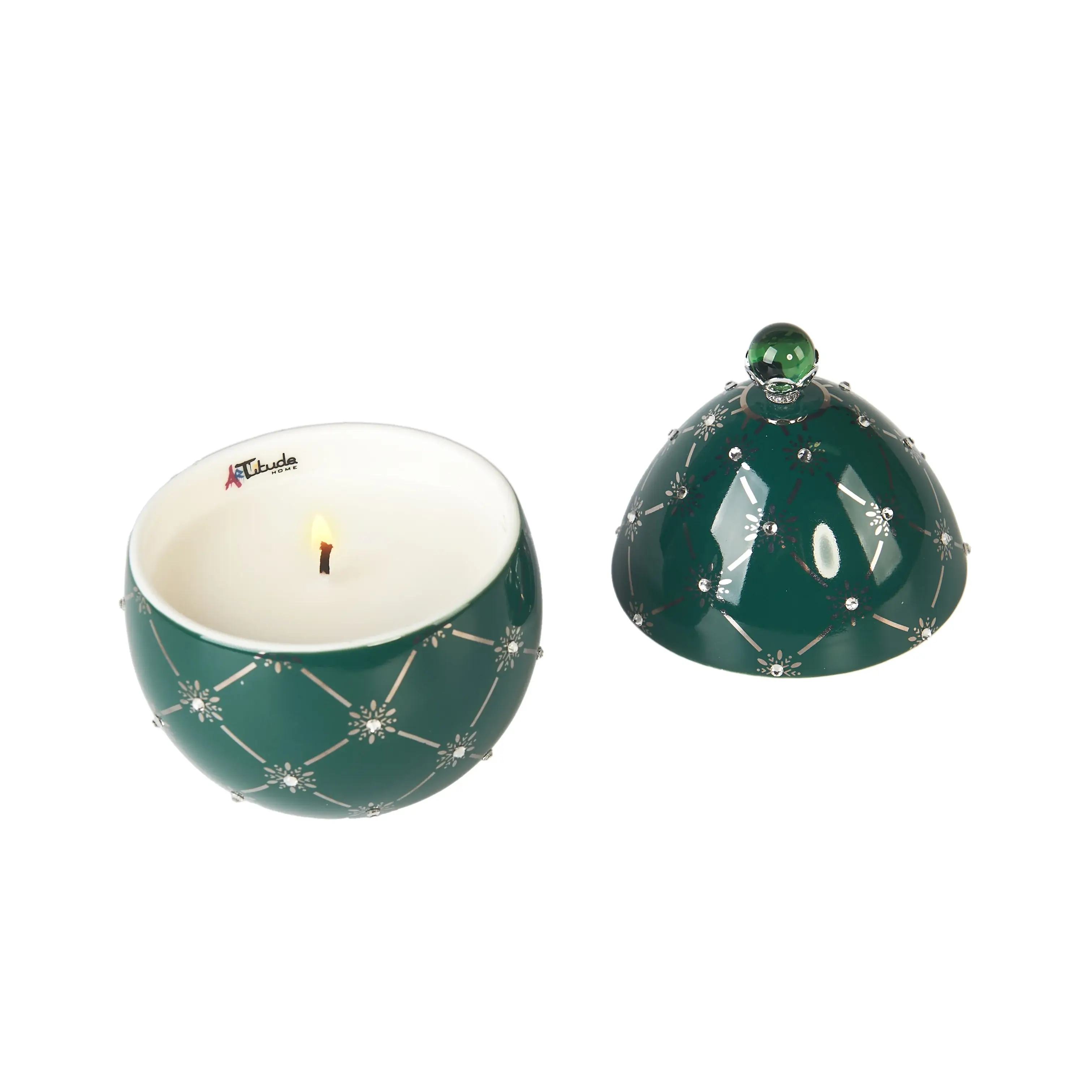 ARTITUDE HOME - Wholesale Novelty Candle - Vela De Huevo-Navidad Verde-Green-S2