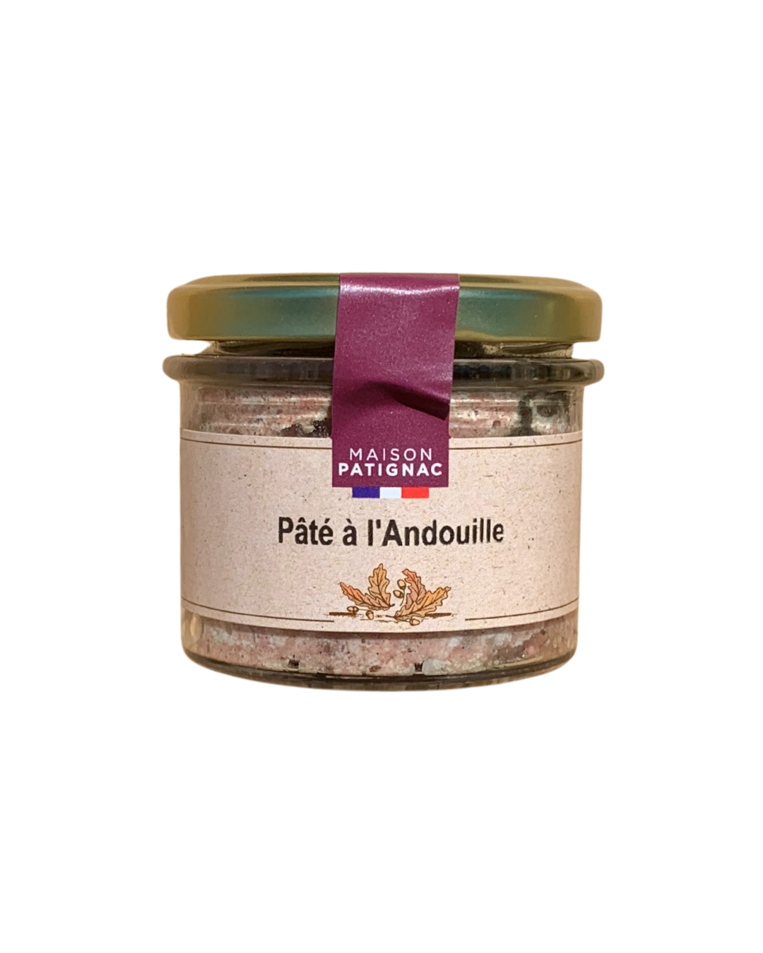 MAISON PATIGNAC - Vente Légumes en conserve - PÂTÉ DE PORC À L'ANDOUILLE0