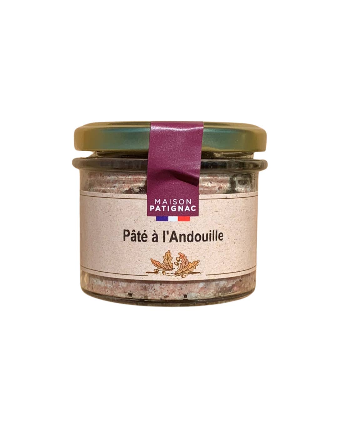 MAISON PATIGNAC - Wholesale Canned vegetables - PORK PÂTÉ WITH ANDOUILLE