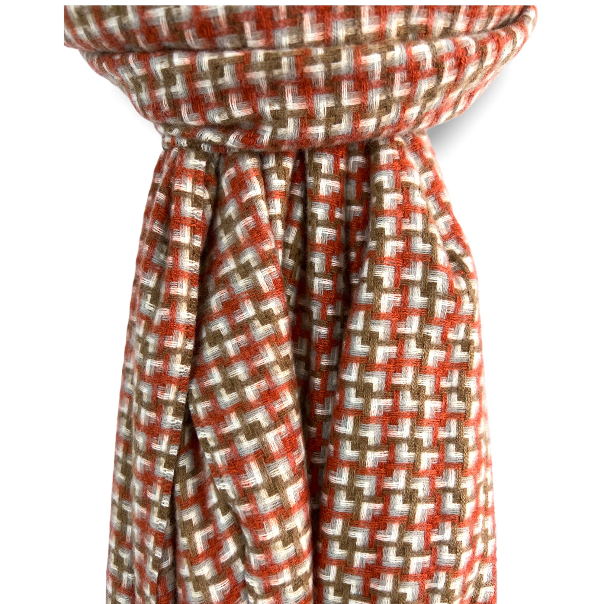 London Scarves - Wholesale Scarf - Women's - Winter houndstooth weave knitted scarf13