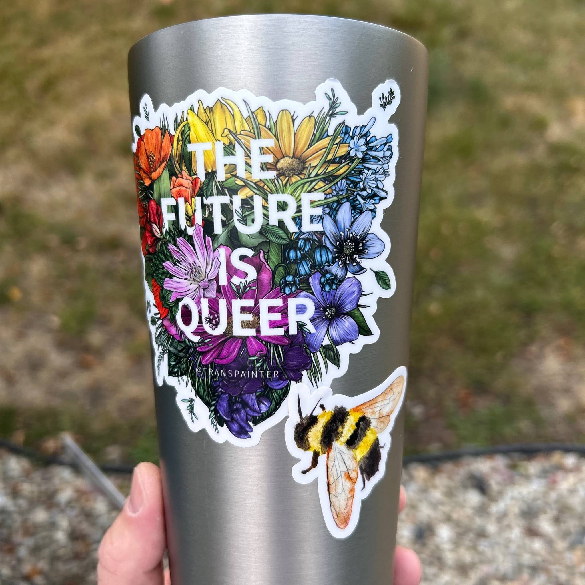 Transpainter - Wholesale Sticker - The Future is Queer Sticker Pack | Queer Stickers | LGBTQ+ 2